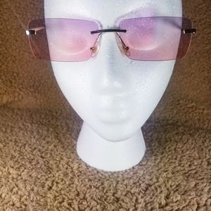 🌅Women's Rectangle Shaped Rimless Sunglasses